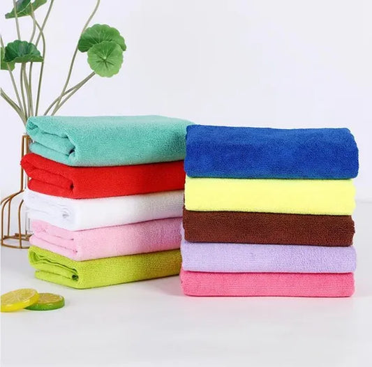 Microfiber Cleaning Towel Set – Super Absorbent, Soft & Reusable For Kitchen, Car & Home Use”
