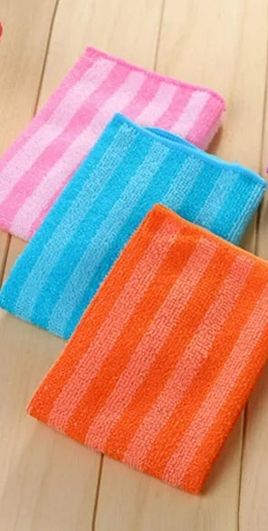 Microfiber Cleaning Towel Set – Super Absorbent, Soft & Reusable For Kitchen, Car & Home Use”